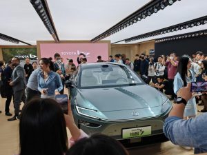 EV завода на Toyota в Шанхай има големи планове