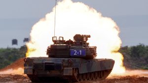 Тайван дебютира, изработени от САЩ танкове Abrams по време на тренировки на живо, тъй като PLA огъва мускулите