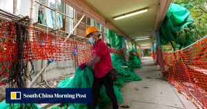 Хонконг нарежда премахване на скелета на 200 обекта